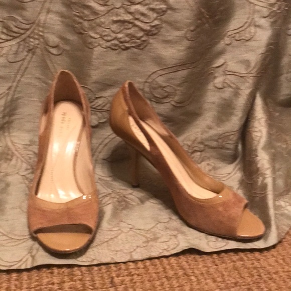 kate spade Shoes - Kate Spade ♠️ Suede/Paten Leather Heels